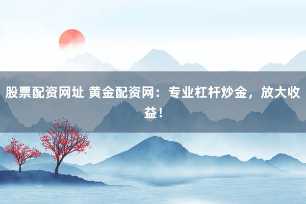 股票配资网址 黄金配资网：专业杠杆炒金，放大收益！
